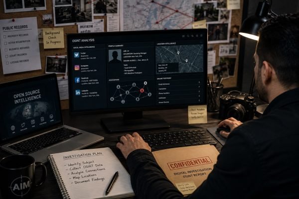 Digital investigations and OSINT services in Connecticut
